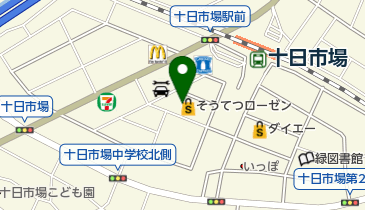 グランジュール十日市場店の地図画像