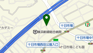 ヘアーサロンゆうの地図画像