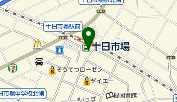Y・21 十日市場店の地図画像