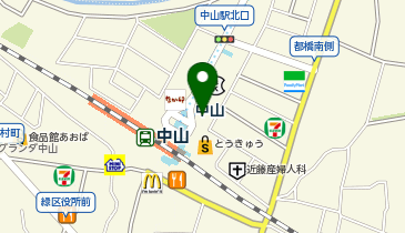 朝日土地建物株式会社 中山店の地図画像