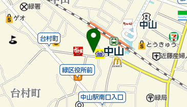 メガネのなかむら 中山店の地図画像