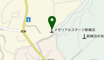 メモリアルステージ新横浜の地図画像