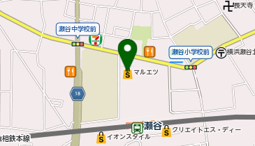 パシオス瀬谷店の地図画像
