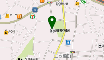 瀬谷公会堂の地図画像