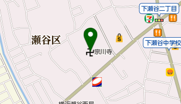 宗教法人宗川寺の地図画像