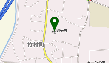 妙光寺の地図画像