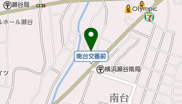 ビー・スタイル横浜瀬谷南台店の地図画像