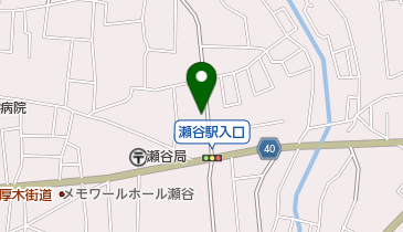 いづみ理容館の地図画像