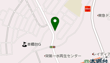 若草訪問マッサージサービスの地図画像