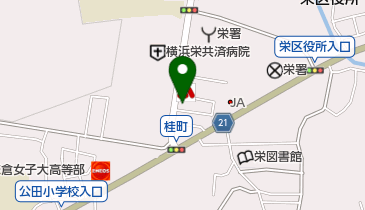 双葉学院本郷台校の地図画像