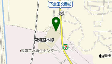 豊田小学校はまっ子ふれあいスクールの地図画像