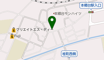 クリーニングショップサニー 本郷台店の地図画像