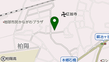 高野クリーニング店の地図画像