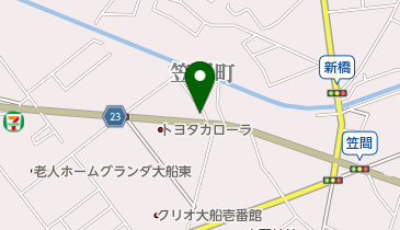 垣内動物病院の地図画像