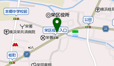 ビューティーサロンメグミの地図画像