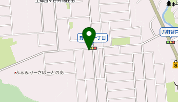 田中理容室の地図画像