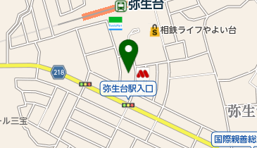 フレンド弥生台店の地図画像