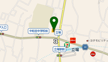 リカーショップタテバの地図画像