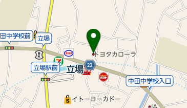トヨタカローラ横浜株式会社 立場駅前店の地図画像