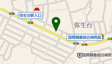 やよい台動物病院の地図画像