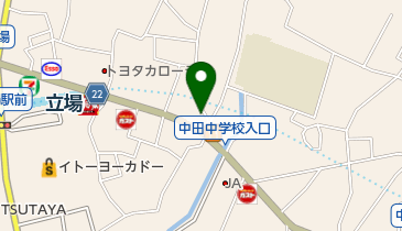 美容室イレブンカット戸塚立場店の地図画像