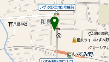 有限会社すずらん薬局 いずみ野店の地図画像