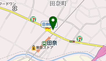 田奈鍼灸院の地図画像