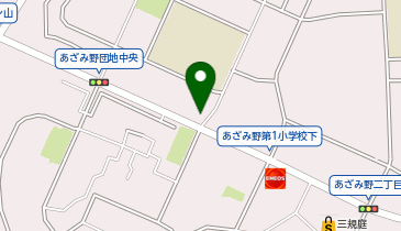 YSPあざみ野ムサシの地図画像