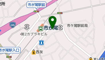 株式会社福田電気商会 市ヶ尾店の地図画像