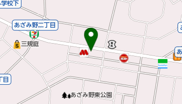 松山バレエ学校横浜校の地図画像