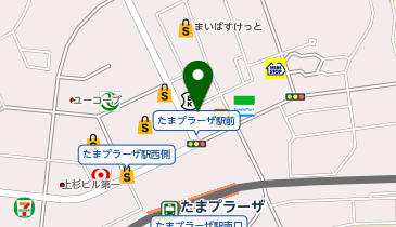 美しが丘整体院の地図画像