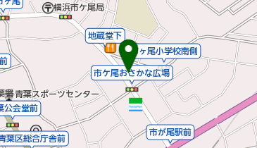 クリーニングWAKO市ケ尾店の地図画像