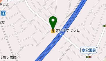 フラワークリーニング 市ケ尾鶴蒔店の地図画像