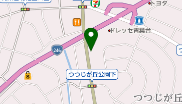 クロロフイル青葉台美顔教室の地図画像