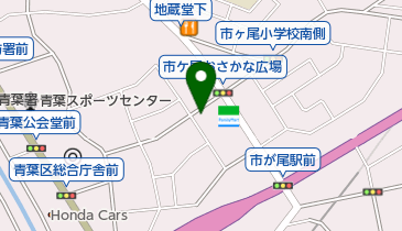 青葉の風の地図画像