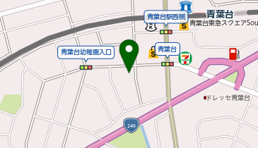クラフトハートトーカイ・青葉台店の地図画像
