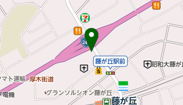 東京西川チェーン藤ケ丘店の地図画像