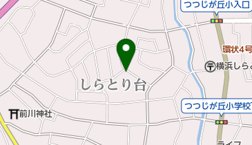 アオバ台寝装店の地図画像