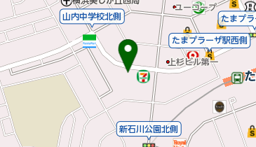 美しが丘接骨院の地図画像