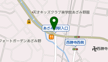 シーボン.フェイシャリストサロンあざみ野店の地図画像