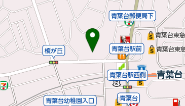 パルテ青葉台管理室の地図画像