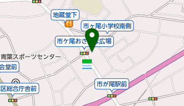 田園山田動物病院の地図画像