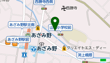 あさひやLPG部の地図画像