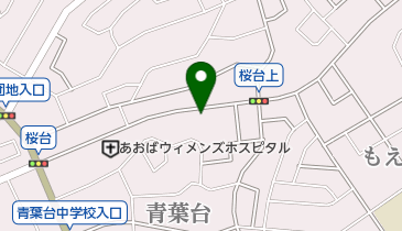 美容室ウイナールの地図画像