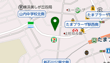 TAYA たまプラーザ店の地図画像