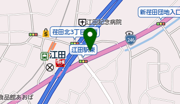 T、Kビューティースペースの地図画像