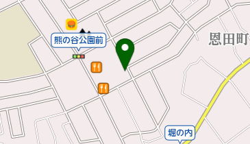 美容室テリアの地図画像