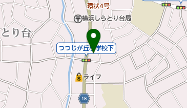 ポポロつつじが丘ブランチの地図画像
