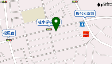銀座山形屋松風台店の地図画像