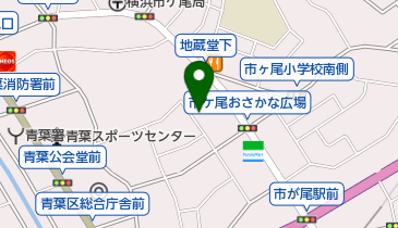 そうまやきとり大衆割烹市ケ尾店の地図画像